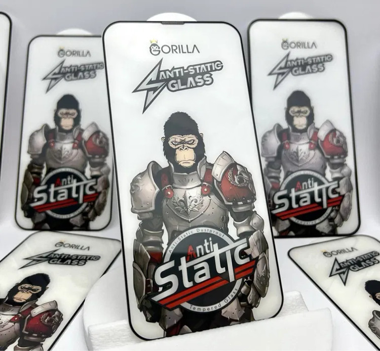 گلس گوشی شیشه ای GORILLA گوریلا a50 سامسونگ سری آنتی استاتیک Anti Static اورجینال